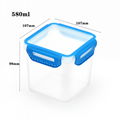 580ml Zhenqi Portable Sealed Fruit Preservation Box Food storage container 6