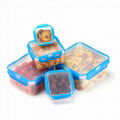 310ml Zhenqi Reusable Airtight Microwave Safe Kitchen Plastic Box Food storage 3