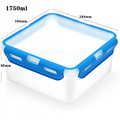 610ml Zhenqi Reusable Airtight Microwave Safe Kitchen Plastic Box Food storage 9