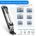 Zhenqi 5-level Adjustable Plastic Laptop &Tablet Stand With Cooling Fountion 9