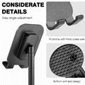 New Design Zhenqi Solid Adjustable Sturdy Lightweight Desktop Phone Holder 7