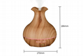Zhenqi Heavy Fog amount Vase Humidifier Scent Aroma Diffuser 7 Colors LED Light 7