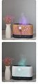 2023 Zhenqi Flame Humidifier 7 Colors LED Lights for Office With Remote Control 
