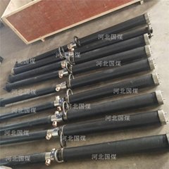 Single hydraulic props for temporary support of fiberglass single hydraulic prop
