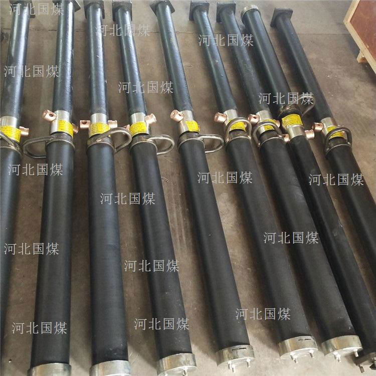 Single hydraulic props for temporary support of fiberglass single hydraulic prop 5