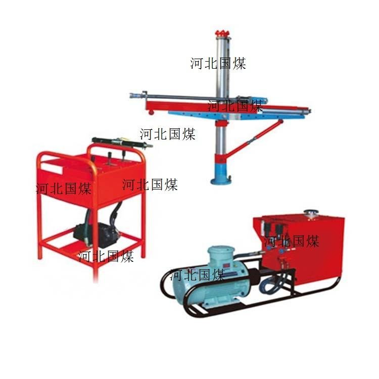 The hydraulic system of the column mounted hydraulic rotary drilling rig is stab