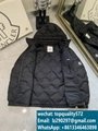 Moncler detachable hooded down jacket