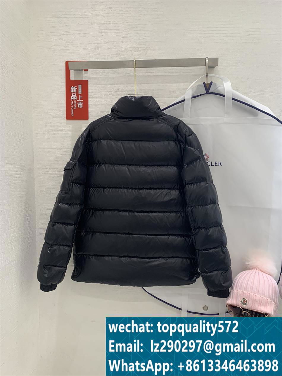 Short men's down jacket 2