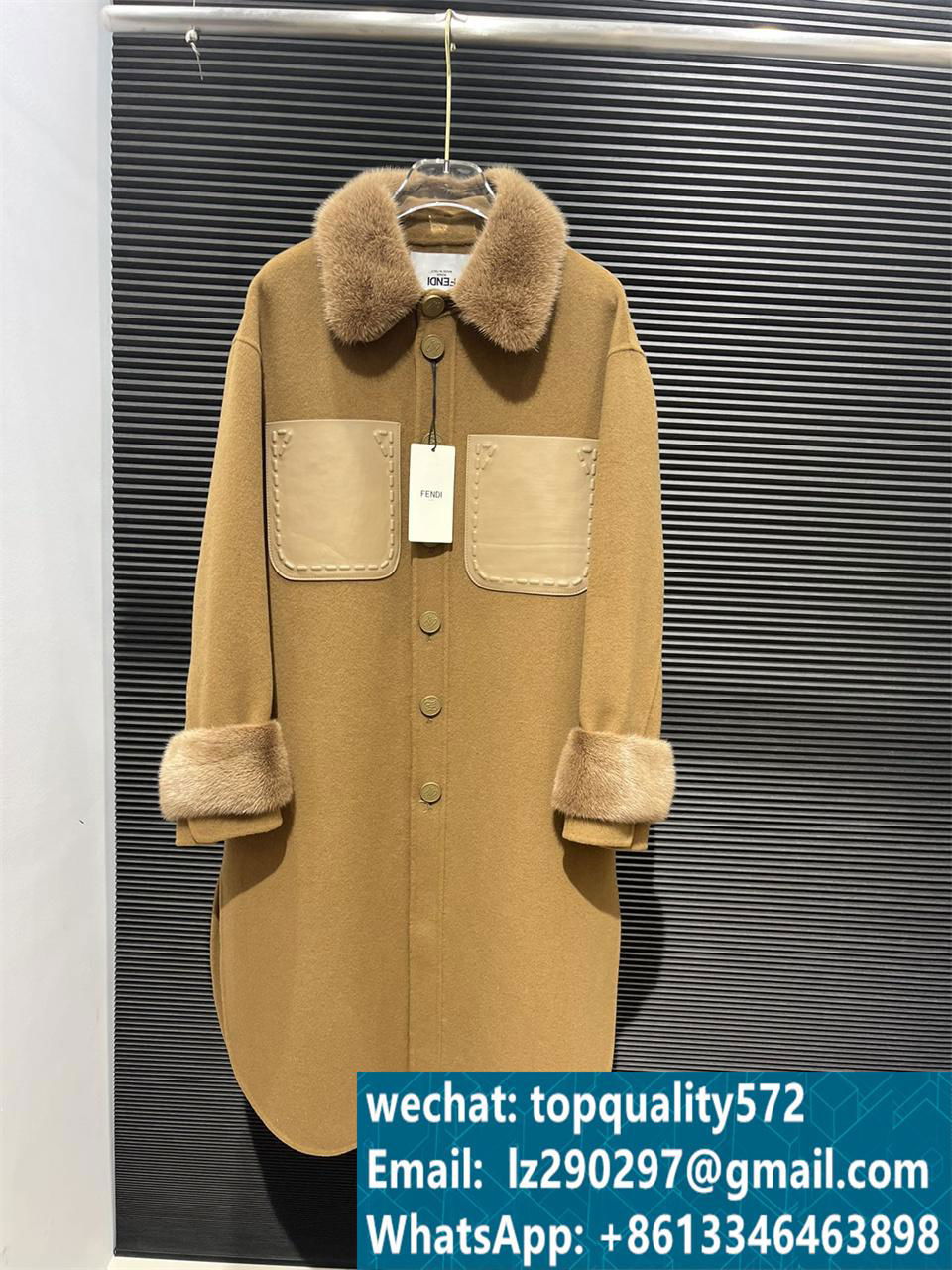 New autumn and winter cashmere coat 3