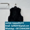 Long reversible vest and fur coat 11