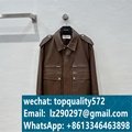 Top quality pebbled goatskin jacket