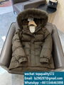 Autumn and winter hooded down jacket