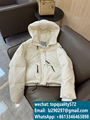 Autumn and winter hooded down jacket