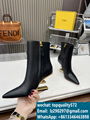 Women's shoes short boots high heels 3