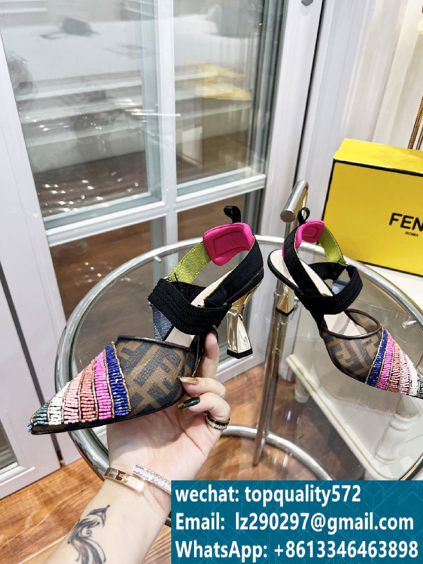women's sandals slippers high heels 5