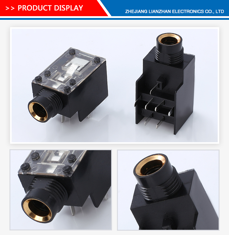 6.35mm Stereo Jack Socket  4