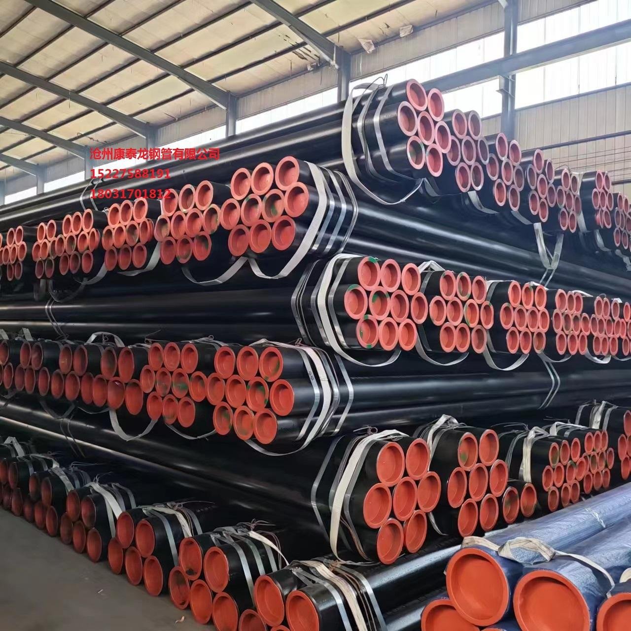 Shanghai Foreign trade export 20# US standard seamless pipe 4