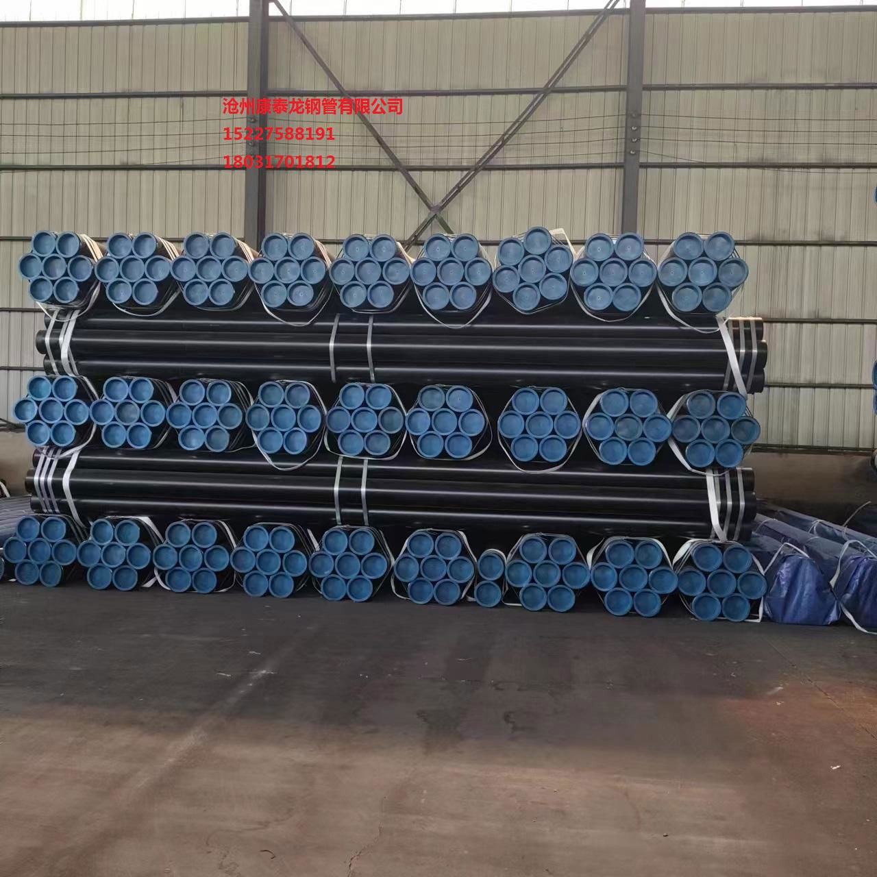 Spiral welded pipe for pile driving at sea in Fangcheng Port 3