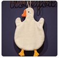 Kitchen towel Cartoon duck goose hanging handkerchief 4