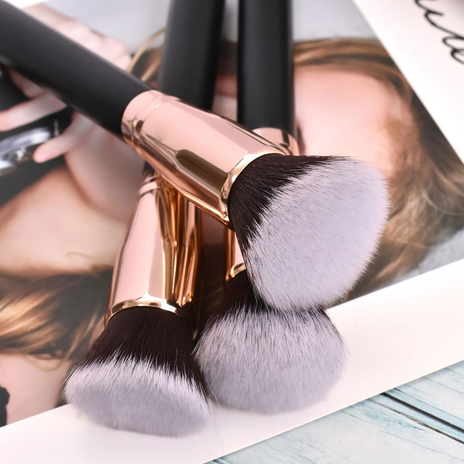 Powder blusher brush, cosmetic brush, honey brush, makeup tools 4