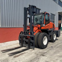 6ton off road forklift