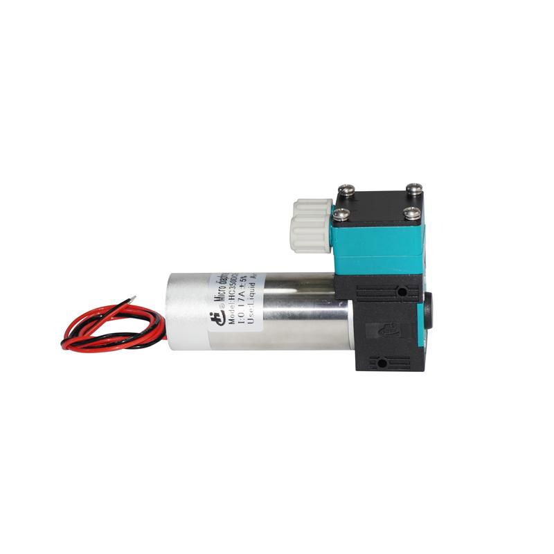 噴碼墨泵12v實驗生化儀器無油小型水泵采樣氣泵醫療微型隔膜泵 4