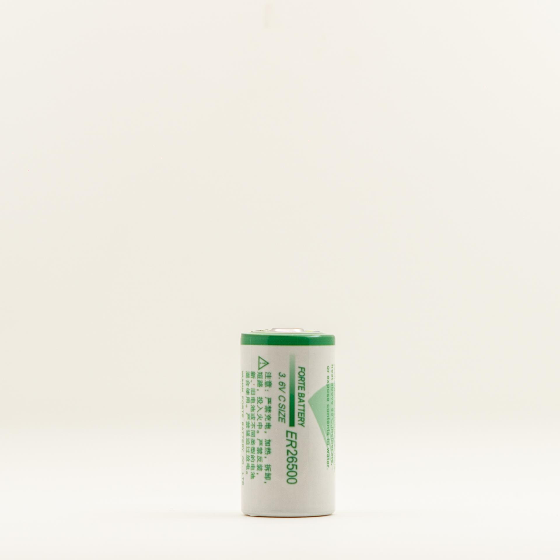 3.6V 锂亚电池ER26500 C size 9000mAh 智能水表电表热表 3