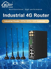 工業4G以太網Modbus轉MQTT邊緣計算WiFi路由器網關