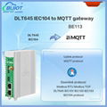 電力自動化 4G DL/T645 IEC 104 轉 MQTT 遠程監控網關 1