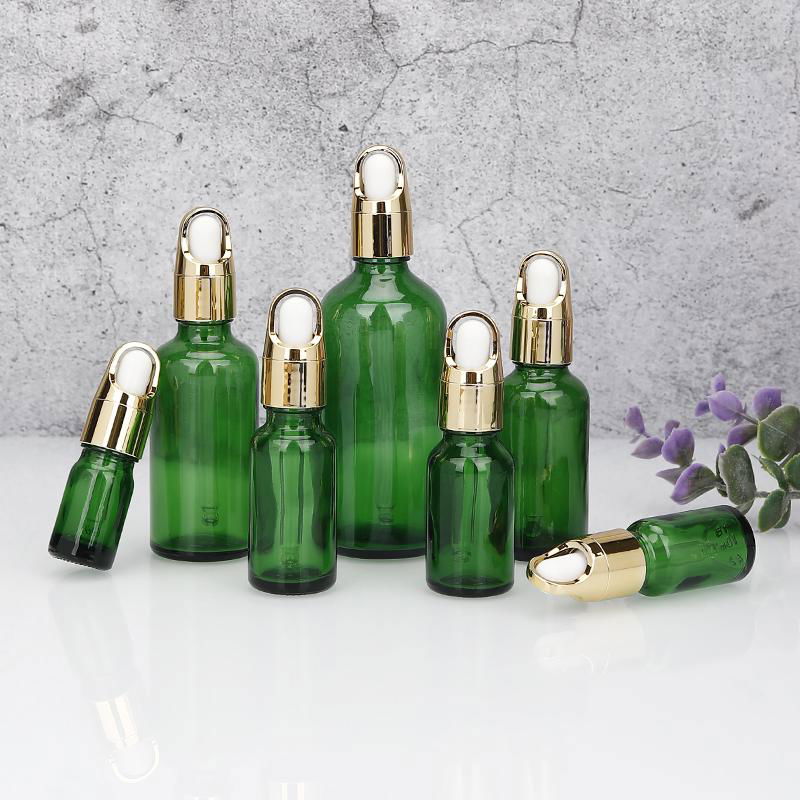 empty essential oil bottle glass dropper bottle 2