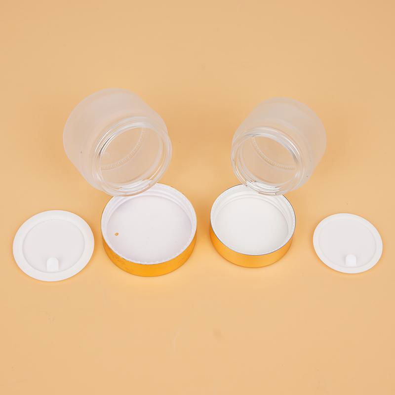 glass cosmetic jar skincare cream jar container  4