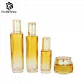 glass cosmetic bottle cream jar serum bottle 1