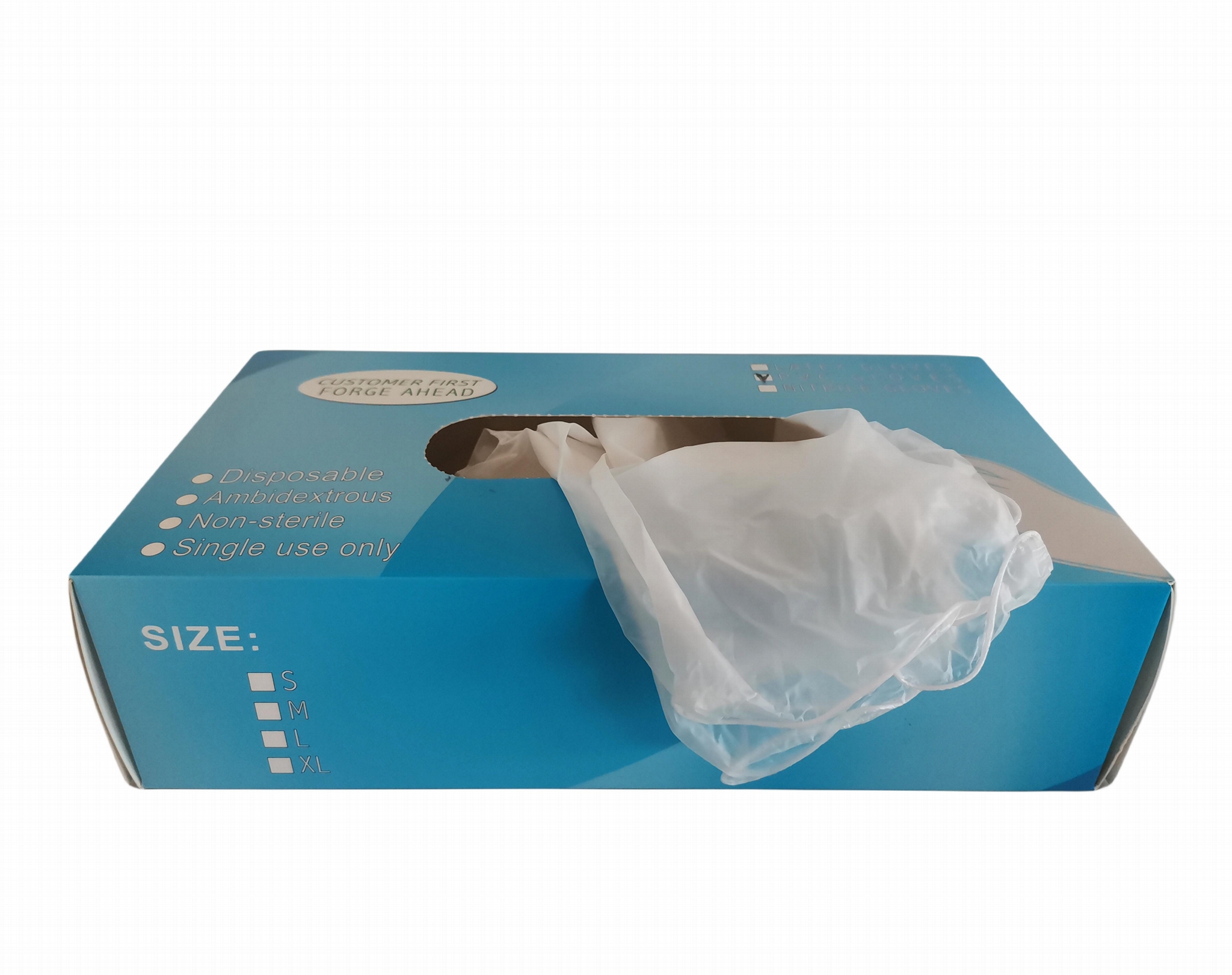 Disposable vinyl glove pvc gloves for food service LY007 NON (China