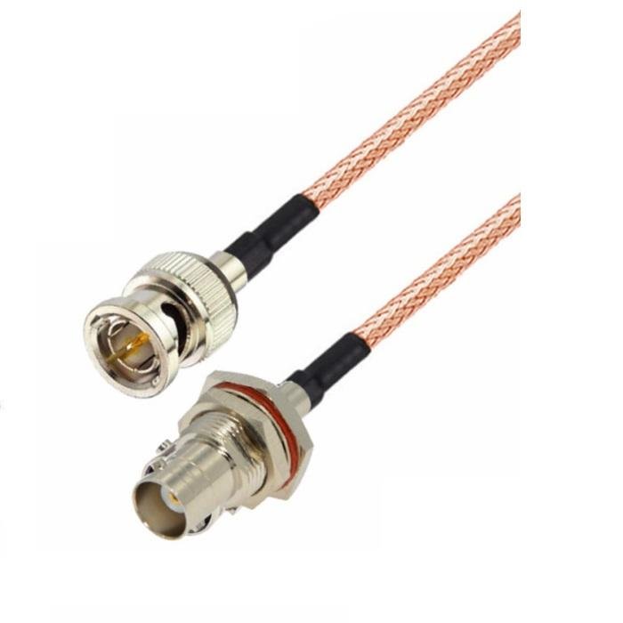RG179 cable BNC female BNC male cable adapter 75 ohm Video BNC connector cable 