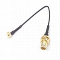 RG174 cable SMA female MMCX angle cable adapter GSM gps antenna cable connector