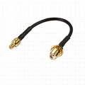 RG174 cable SMA female SMB male cable adapter GSM gps antenna cable connector 1