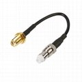 RG174 cable SMA female FME female cable adapter GSM gps antenna cable connector 1