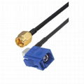 RG174 cable SMA male FAKRA female cable adapter GSM gps antenna cable connector 1