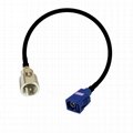 RG174 cable FME male FAKRA female cable adapter GSM gps antenna cable connector 1
