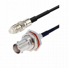 RG174 cable FME female BNC female cable adapter GSM lte antenna cable connector