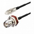 RG174 FME female RP-TNC female cable adapter GSM lte antenna cable connector