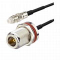 RG174 FME female N female extension cord GSM lte antenna cable connector