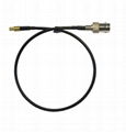 RG174 cable BNC female MCX male extension cord GSM lte antenna cable connector