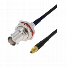 RG174 cable BNC female MMCX male cable adapter GSM lte antenna cable connector