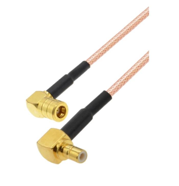 RG316 SMB female SMB male angle cable adapter GSM gps antenna cable