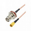 RG316 RP-TNC female SMB female cable