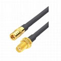 RG58 SMA female SMB female feeder extension wifi antenna cable connector