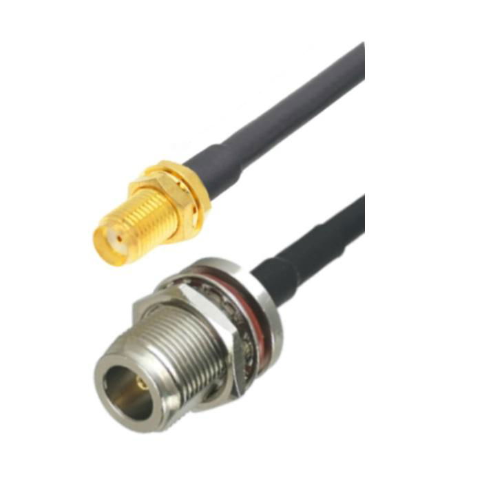 RG58 SMA female N female feeder extension wifi antenna cable connector