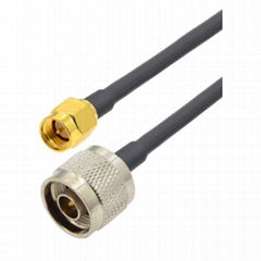 RG58 SMA male N male feeder extension wifi antenna cable connector