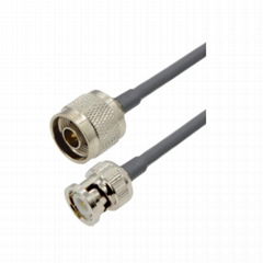 RG58 BNC male N male feeder extension wifi antenna cable connector